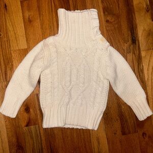 Old Navy Cable Knit turtleneck sweater Size 12-18 months